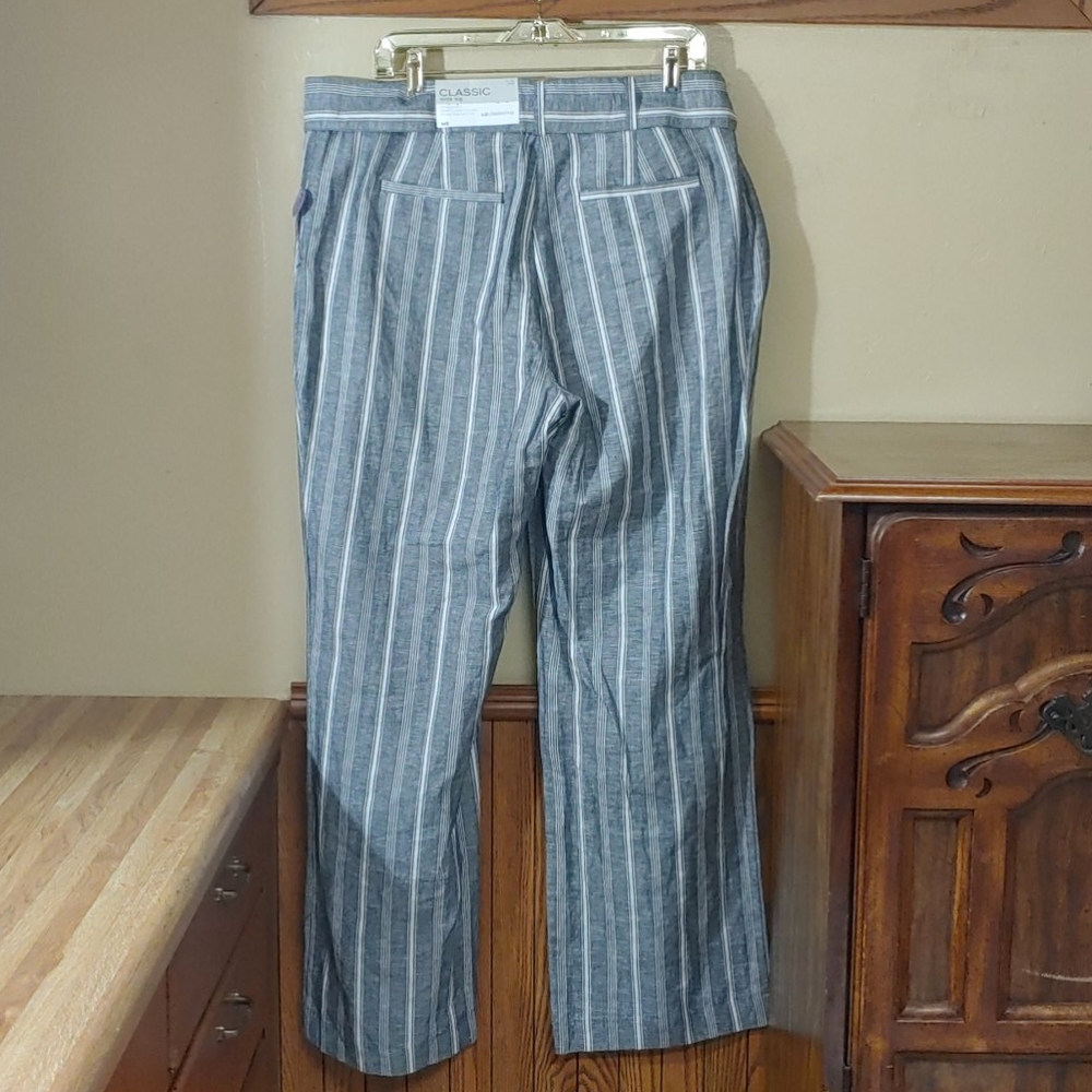 Liz Claiborne 🆕 Classic Wide Leg Pants 14 - Picture 4 of 8